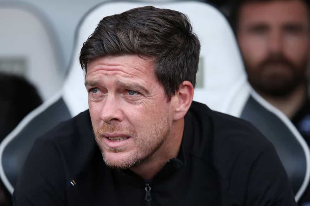 Boss Darrell Clarke hailed a “tremendous” performance from his Port Vale players in the 1-1 draw at Fleetwood (Isaac Parkin/PA)