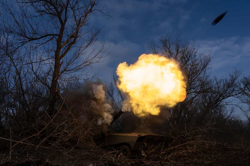 Russia’s advance seems to have stalled in Moscow’s campaign to capture the eastern Ukrainian city of Bakhmut, a leading think tank has said in an assessment of the longest ground battle of the war (Evgeniy Maloletka/AP)