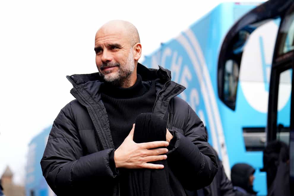 Manchester City boss Pep Guardiola does not believe his side’s past Premier League-winning experience will help them win this season’s title chase (Zac Goodwin/PA)