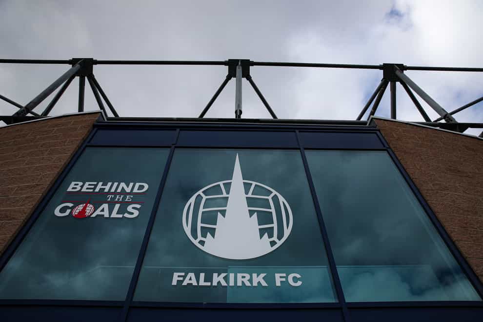 Falkirk booked their place in the Scottish Cup semi-finals (Andrew Milligan/PA).