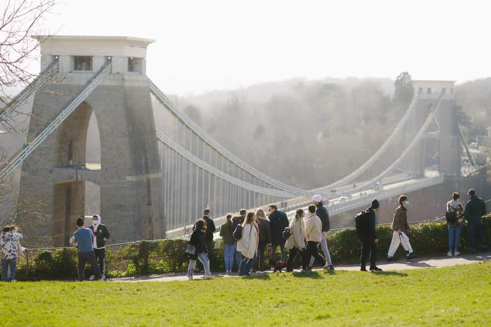 Investigators are appealing to the public to help identify a man whose body was found more than 25 years ago and who may have been living rough before falling off the Clifton Suspension Bridge in Bristol (Ben Birchall/PA)