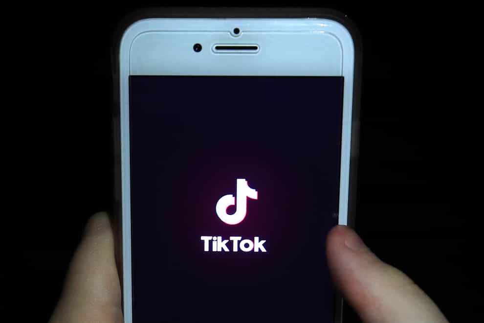 Security minister Tom Tugendhat has not ruled out imposing a ban on TikTok in the UK over security fears about the Chinese-owned app (Peter Byrne/PA)