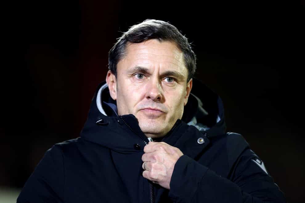 Paul Hurst was pleased to see his FA Cup giant-killers keep their focus in the league (Nigel French/PA)