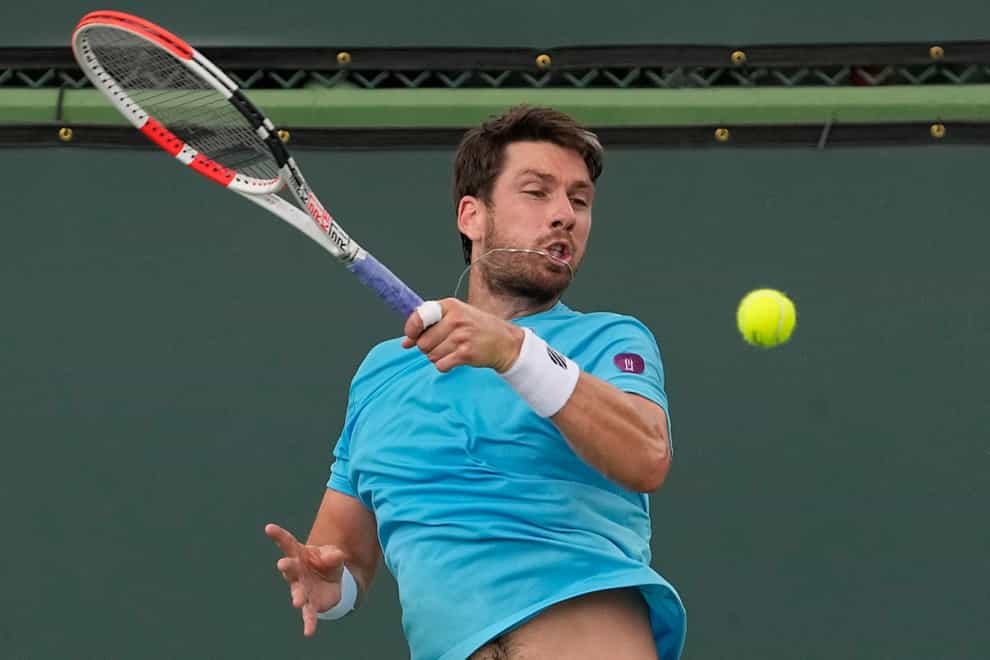 Cameron Norrie beat Andrey Rublev 6-2, 6-4 to reach the quarter-finals at the BNP Paribas Open at Indian Wells (Mark J Terrill/AP/PA)