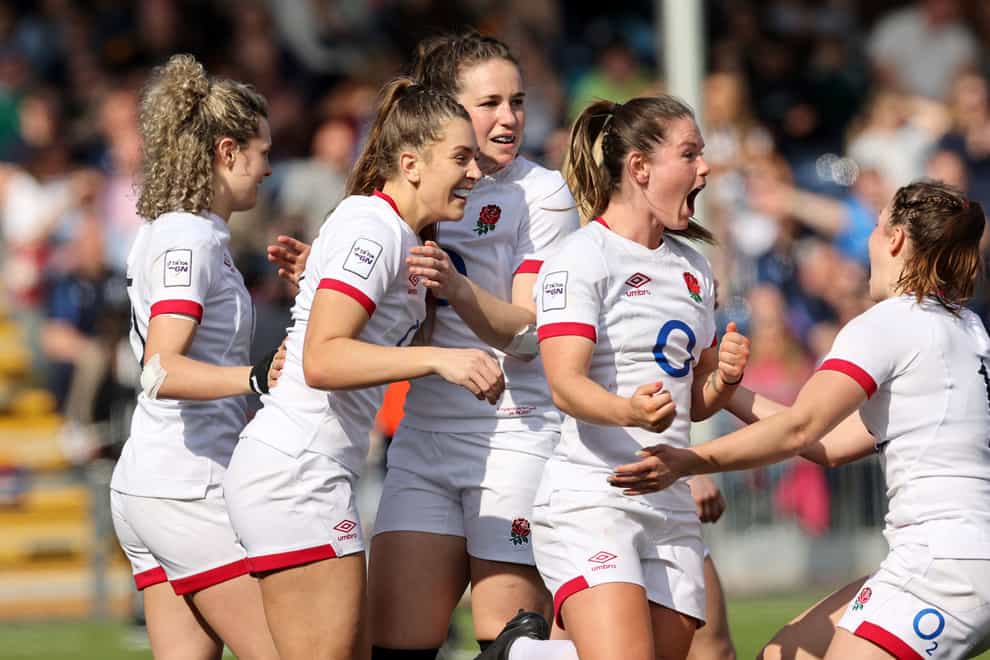 England are targeting a sixth women’s Six Nations title in seven years (Steve Welsh/PA)
