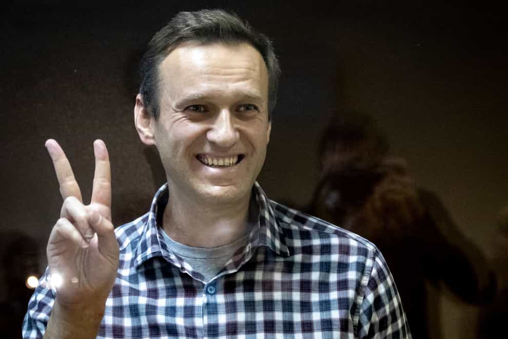 Russian opposition leader Alexei Navalny (Alexander Zemlianichenko/AP)