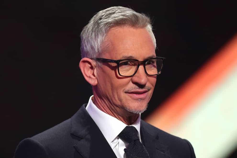 Gary Lineker should be replaced by a woman, peers have heard (Peter Byrne/PA)