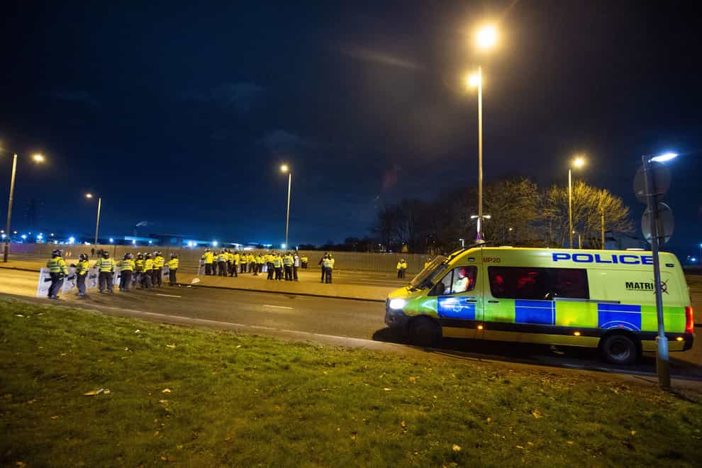 Refugees have been attacked and abused on the street outside a hotel in Merseyside which saw violent anti-migrant protests last month, police said (PA)