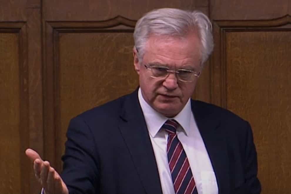 David Davis was asking an urgent question on the case in the Commons (PA)