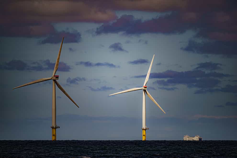 Last year developers promised to build wind farms in return for just £37 per megawatt hour (Ben Birchall/PA)