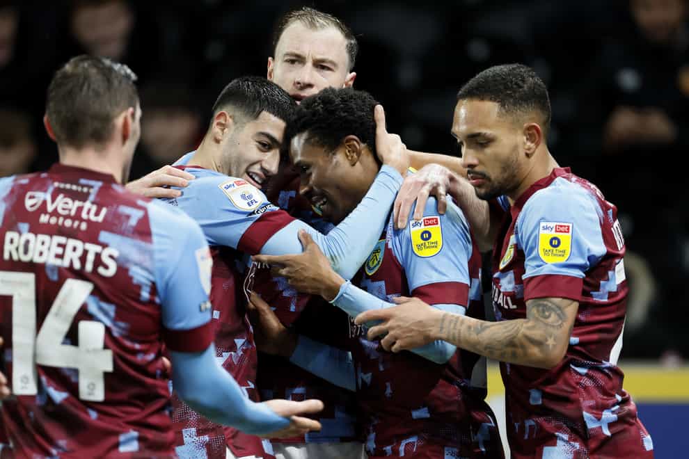Burnley are just nine points away from automatic promotion to the Premier League (Richard Sellers/PA)