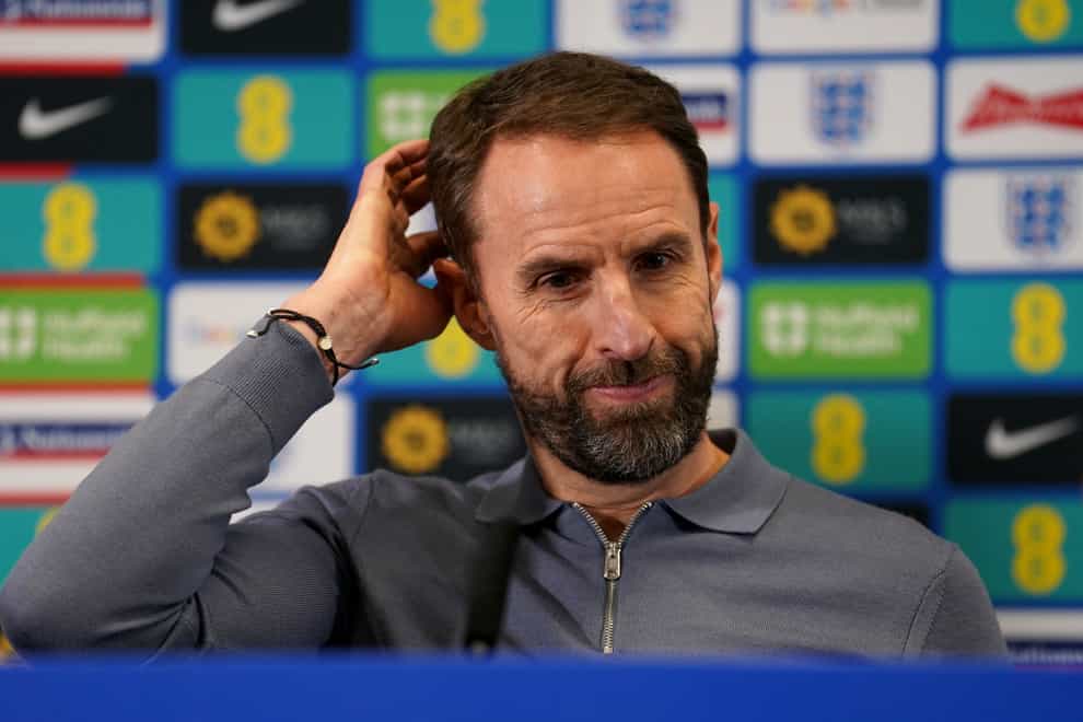 England manager Gareth Southgate is worried about the country’s talent pool. (Martin Rickett/PA)