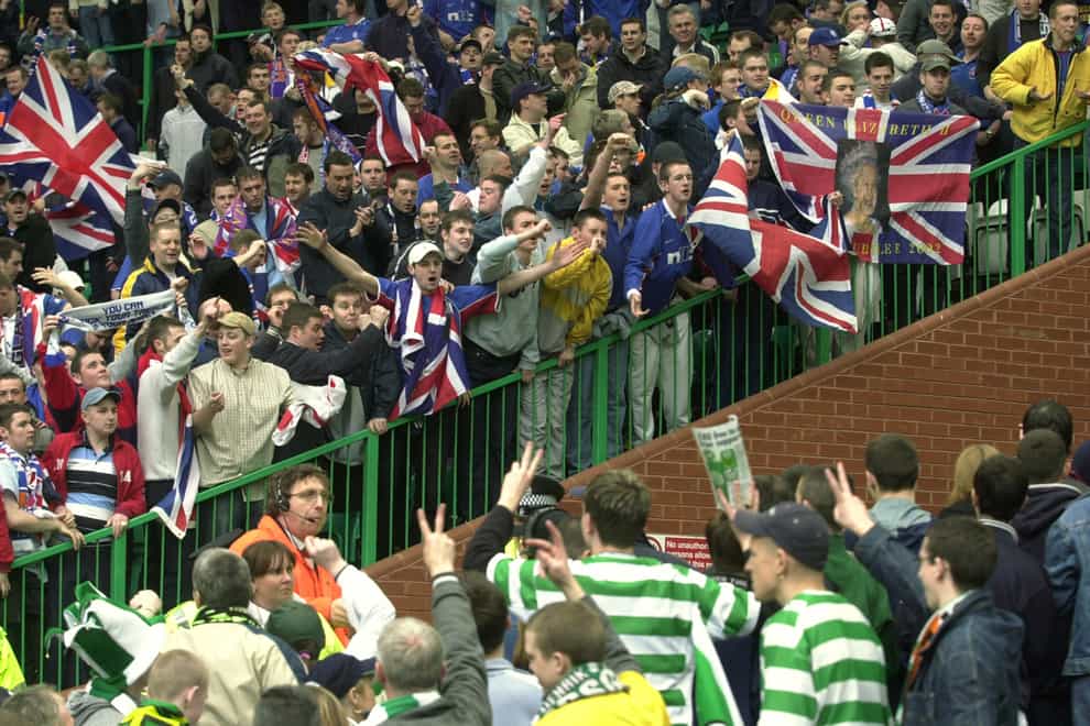 No away fans at final two Old Firm League games of the season (Ben Curtis/PA)