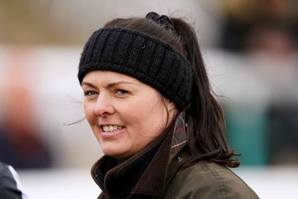Trainer Laura Morgan at Doncaster Racecourse (Mike Egerton/PA)