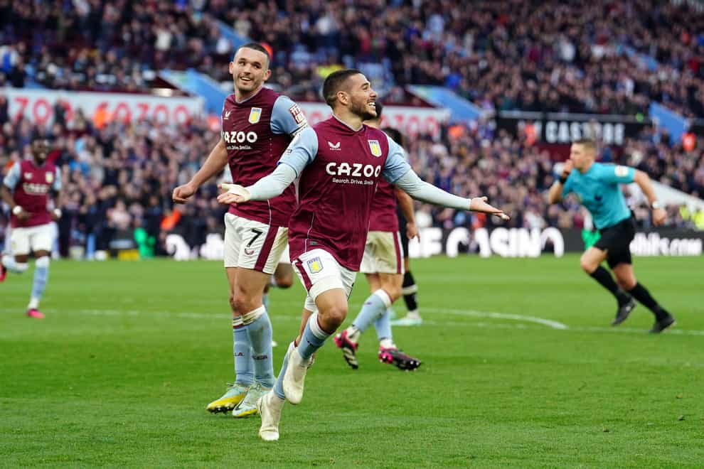 Aston Villa are aiming high (David Davies/PA)