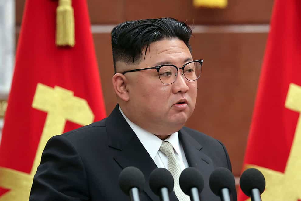 North Korean leader Kim Jong Un (Korean Central News Agency/AP)