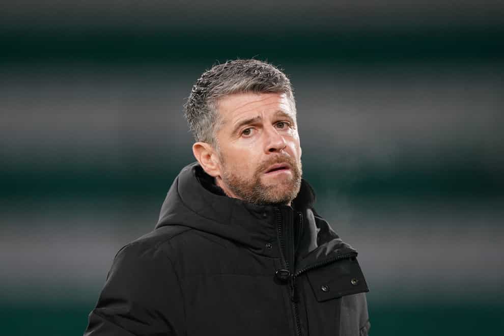 Stephen Robinson insists St Mirren’s top-six fate remains in their own hands (Andrew Milligan/PA)