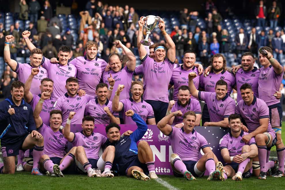 Scotland finished their Six Nations on a high note (Andrew Milligan/PA)