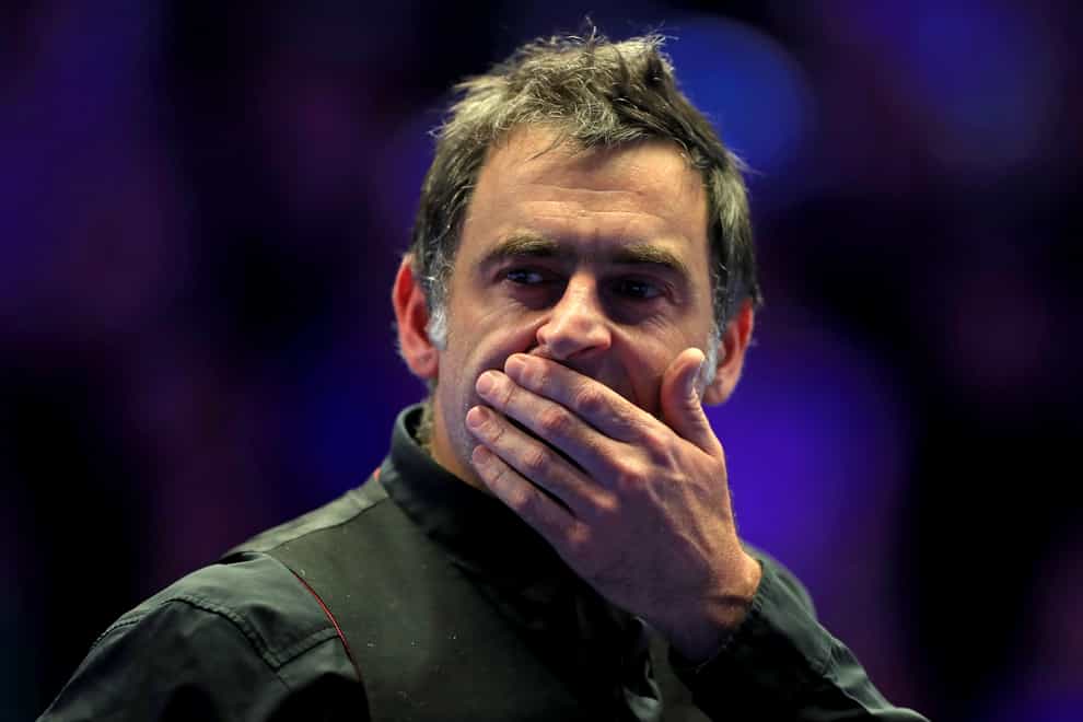 Ronnie O’Sullivan has withdrawn from the WST Classic with an elbow injury (Bradley Collyer/PA)