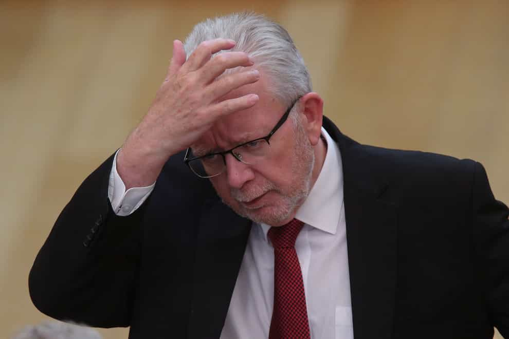 Mike Russell, who stepped in to replace outgoing Peter Murrell, said there is a tremendous mess’ in the SNP (Fraser Bremner/Scottish Daily Mail/PA)