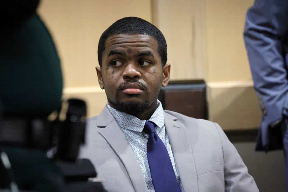 Dedrick Williams was found guilty of murder (Mike Stocker/South Florida Sun-Sentinel/AP)
