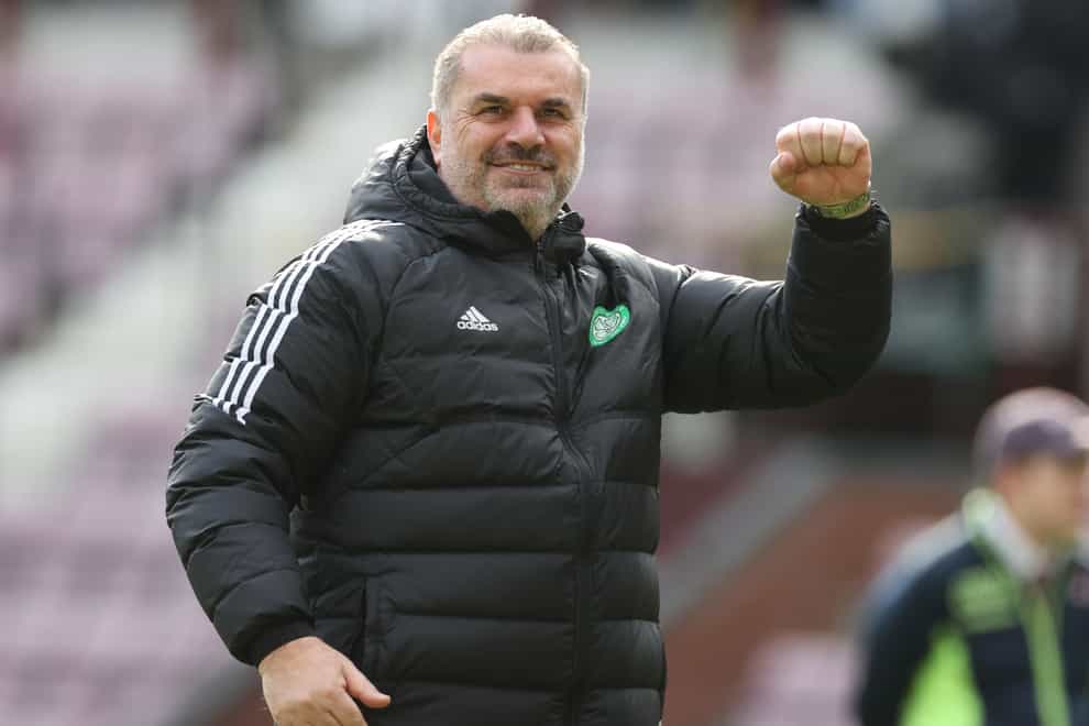 Ange Postecoglou has been linked with jobs in England (Steve Welsh/PA)