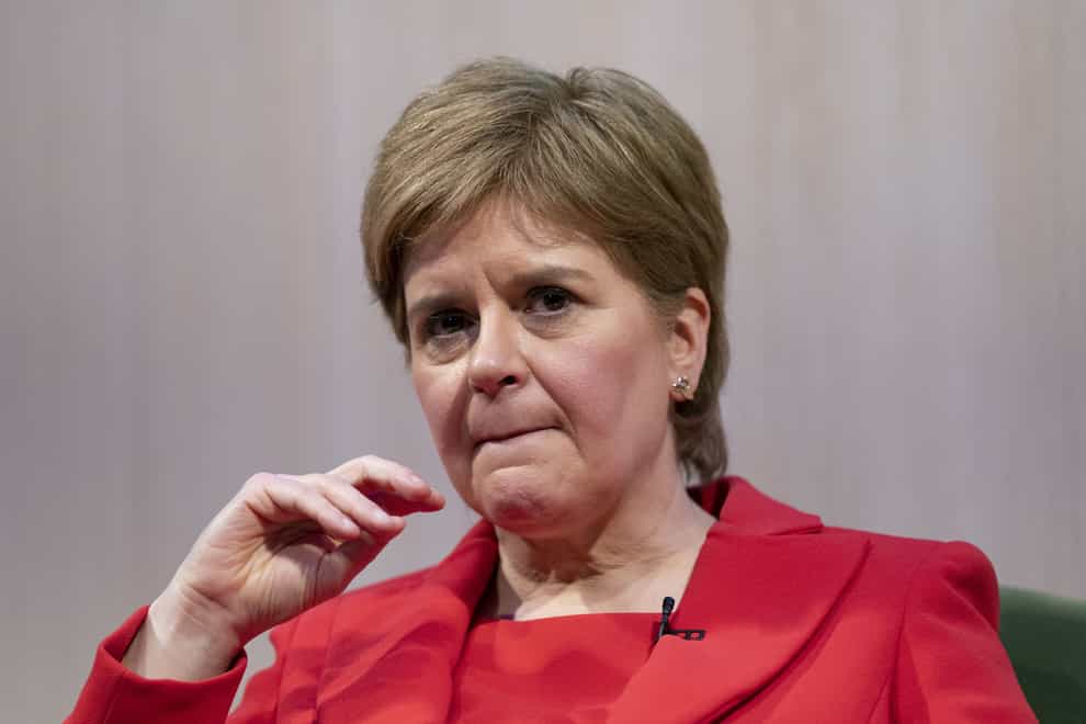First Minister Nicola Sturgeon said she wasn’t out of step with the Scottish public over the issue of trans rights and gender recognition. (Kirsty O’Connor/PA)