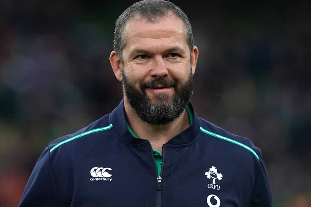 Andy Farrell has been touted as a future British and Irish Lions head coach (Brian Lawless/PA)