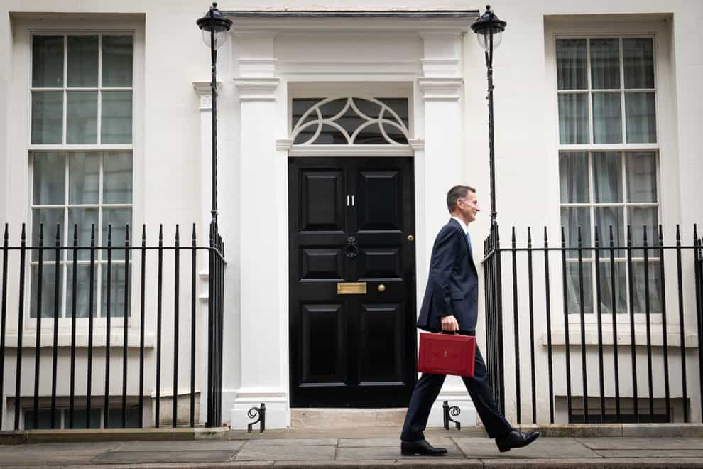 The outlook for the Government’s finances is ‘still pretty grim’ despite improved forecasts from the UK fiscal watchdog, economists have told MPs (Stefan Rousseau/PA)