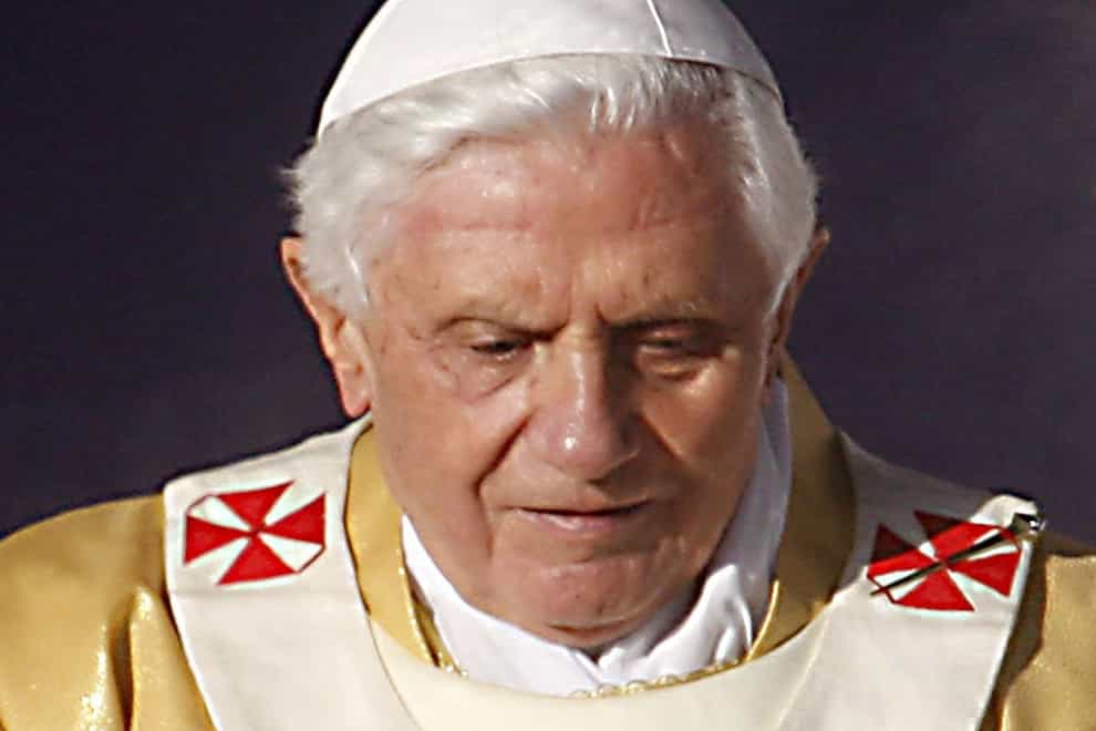 Pope Benedict XVI (Danny Lawson/PA)