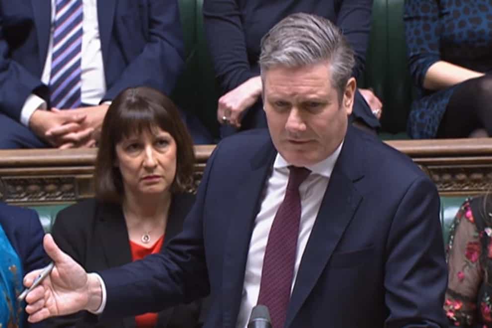 Labour leader Sir Keir Starmer attacked the Government’s record on crime (House of Commons/UK Parliament)