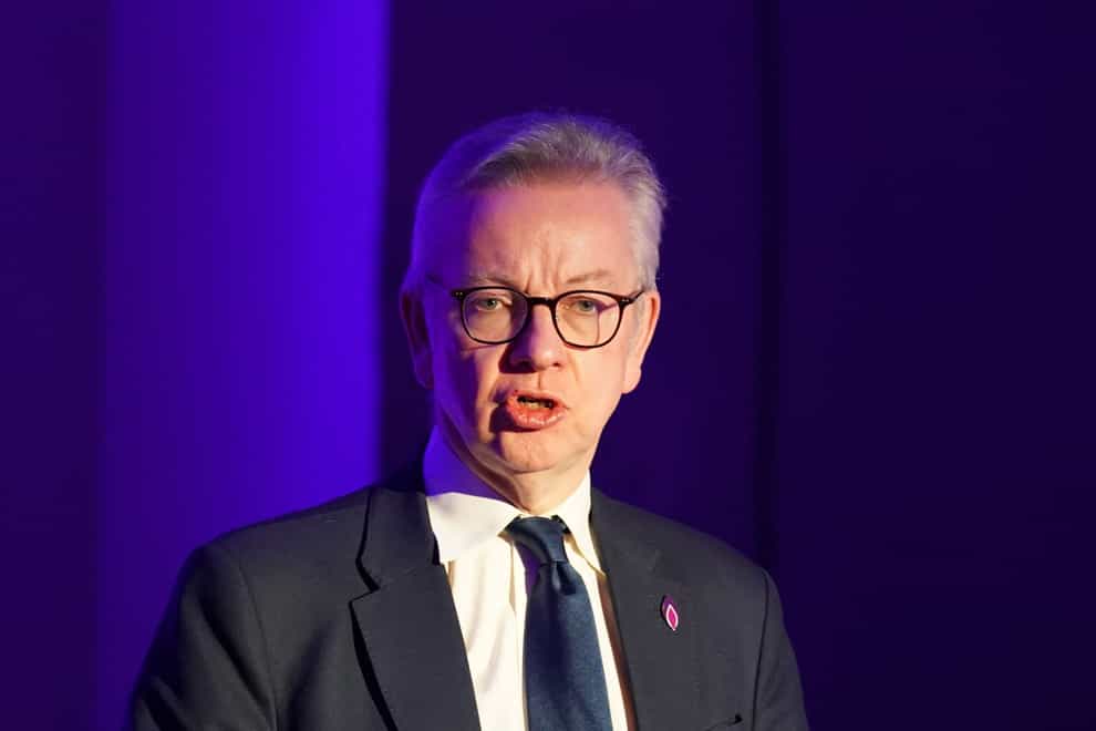 Michael Gove said the ‘collapse’ in support for the Gender Recognition Reform Bill vindicated the Government’s position (James Manning/PA)