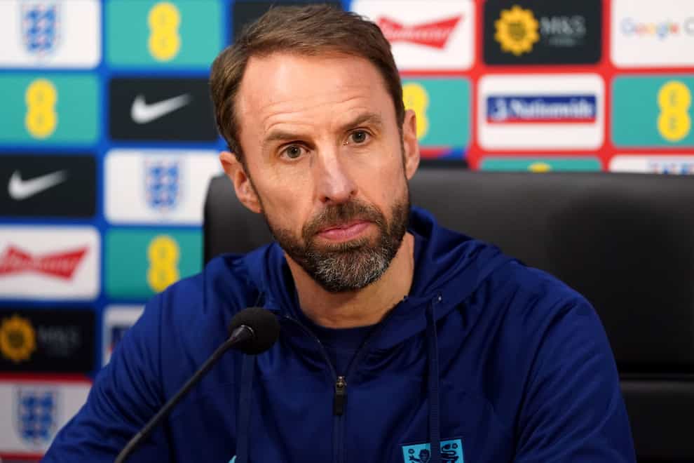 Gareth Southgate warned his players not to take qualification for granted (Adam Davy/PA)