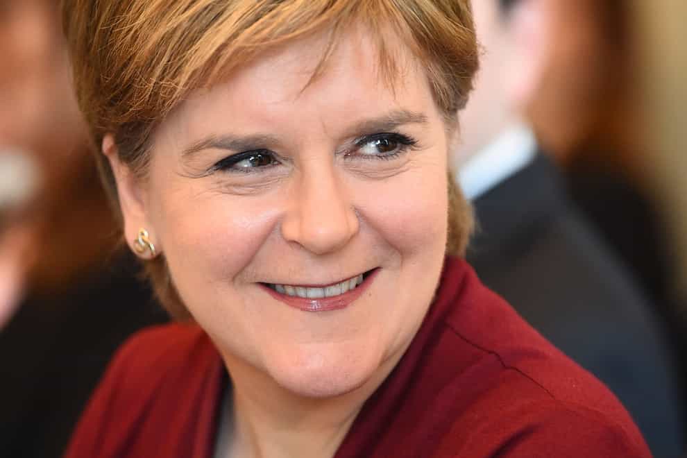 First Minister Nicola Sturgeon is stepping down this week (Andy Buchanan/PA)