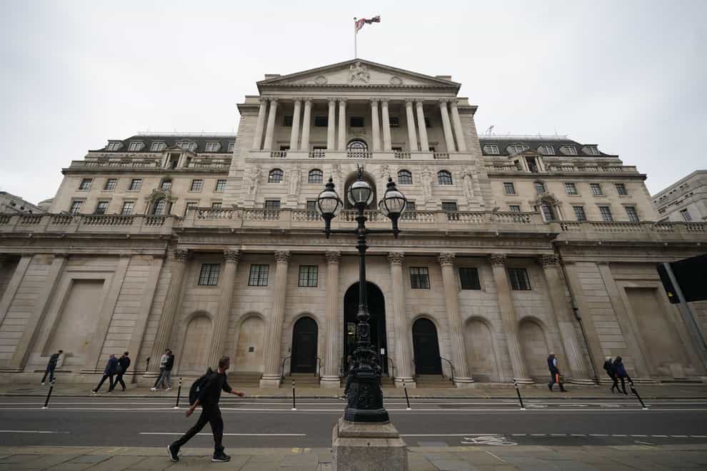 The Bank of England’s boss Andrew Bailey has said he is more optimistic that the UK can avoid a recession after being on a “knife edge” last month, as it hiked interest rates for the 11th time in a row (Yui Mok/PA)