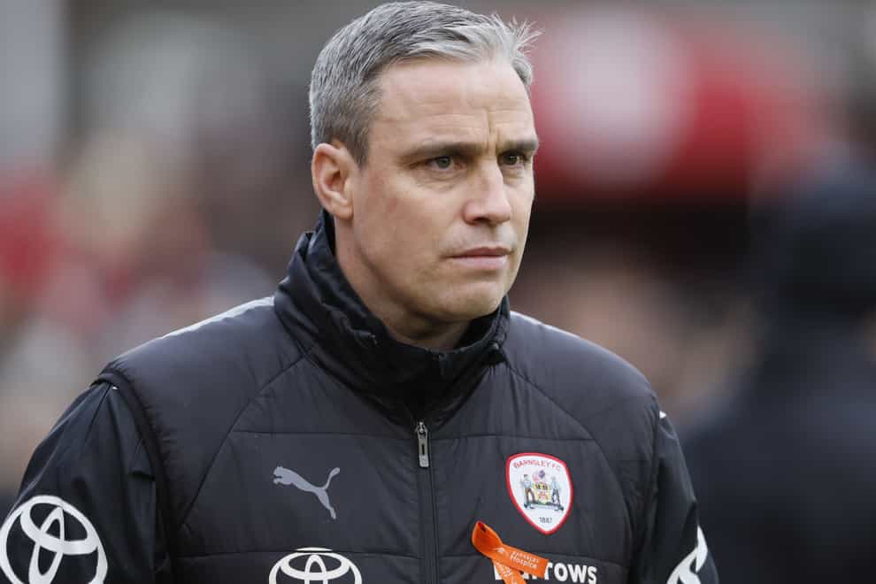 Michael Duff’s Barnsley have won 10 of their last 12 league games (Richard Sellers/PA)