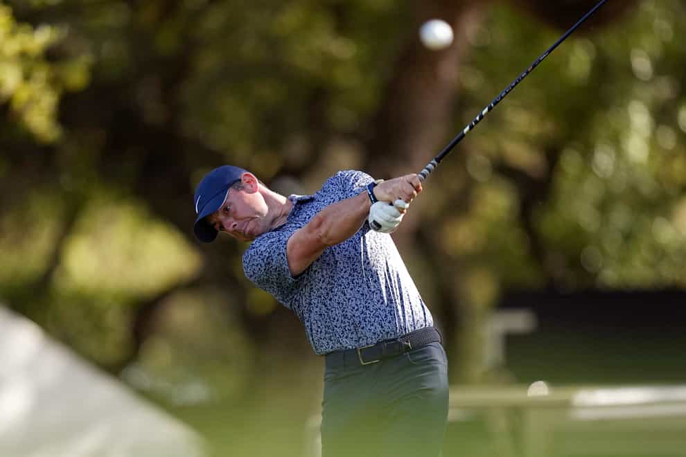 Rory McIlroy reached the last eight of the World Match Play in Austin (Eric Gay/AP)