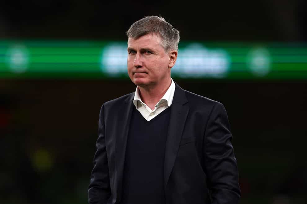 Republic of Ireland manager Stephen Kenny will not take a conservative approach against France (Brian Lawless/PA)