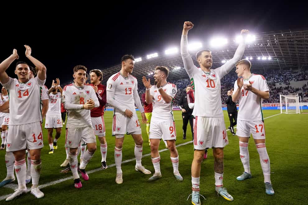Wales players held Croatia to a 1-1 draw in Split in their opening Euro 2024 qualifier (Tim Goode/PA)