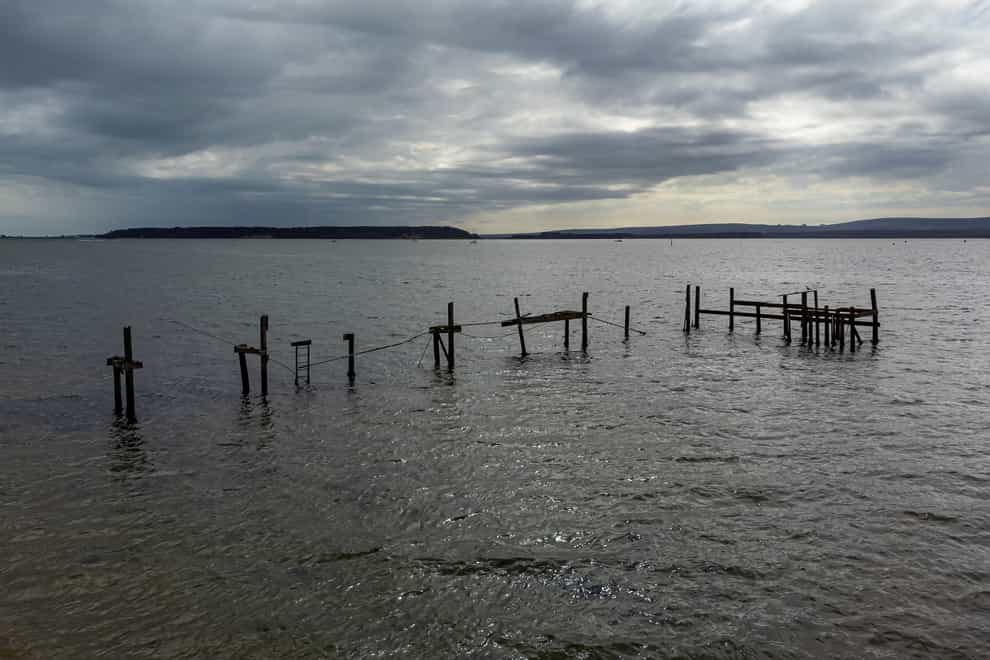 A major incident was declared on Sunday when oil leaked from a pipeline into Poole Harbour, threatening the health of birds and other wildlife (Ben Birchall/PA)