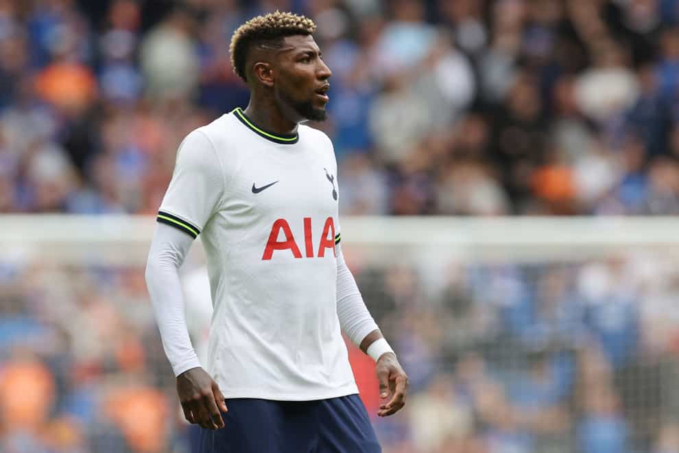 Tottenham defender Emerson Royal is set for surgery on a knee injury on Tuesday (Steve Welsh/PA)