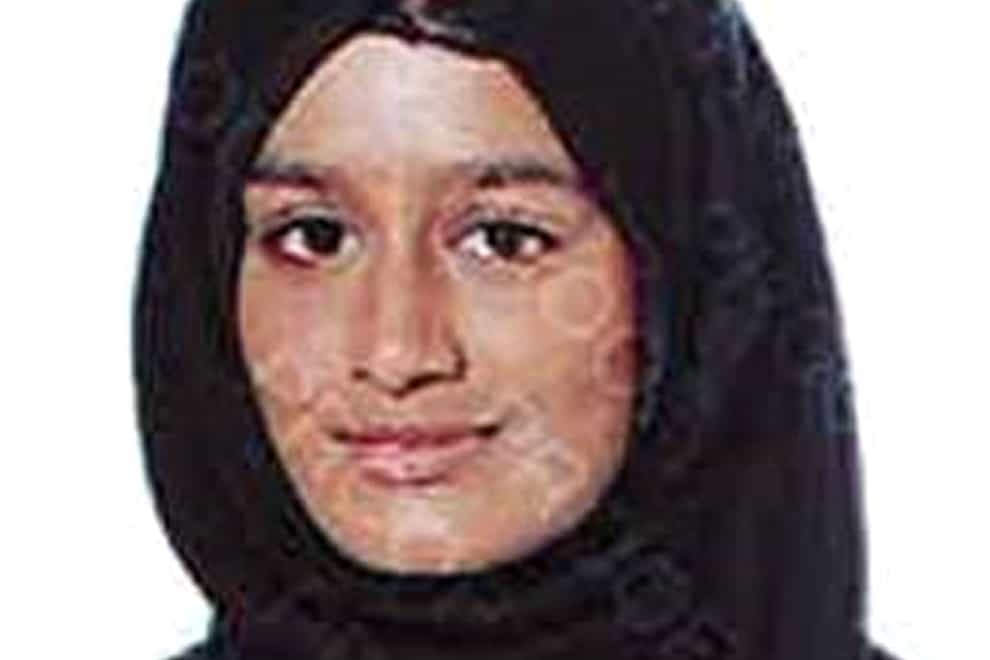Shamima Begum (Metropolitan Police/PA)
