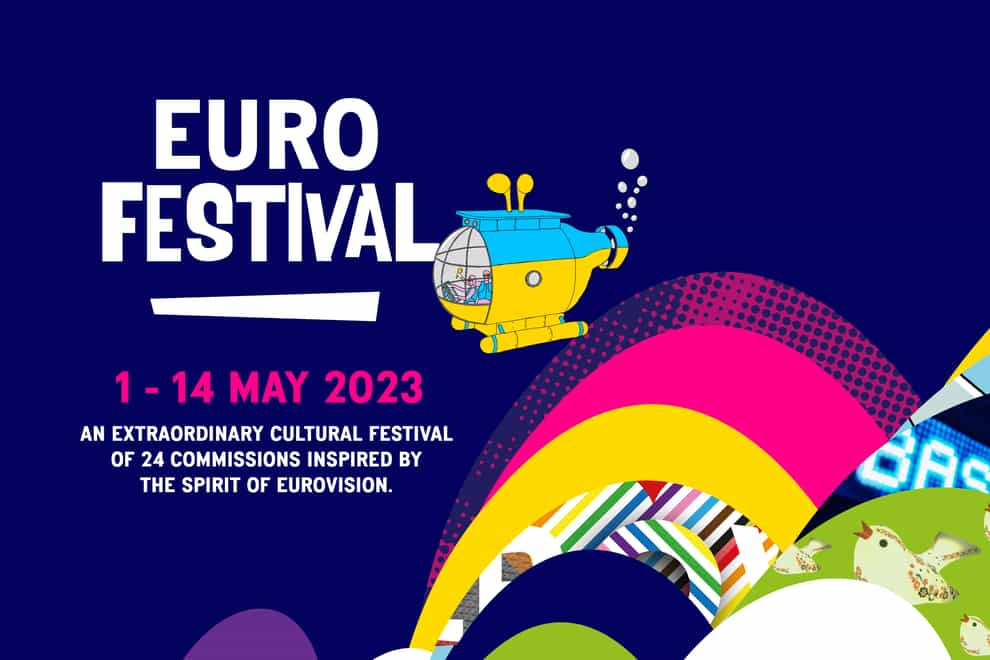 Taking place from 1-14 May, EuroFestival is a first for a Eurovision host city, as it presents 24 commissions – 19 of which are collaborative projects between UK and Ukrainian artists – to showcase the uniting power of music and art (PA)