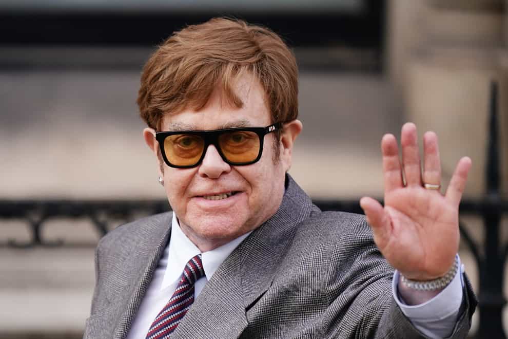 Sir Elton John leaves the Royal Courts Of Justice (Aaron Chown/PA)