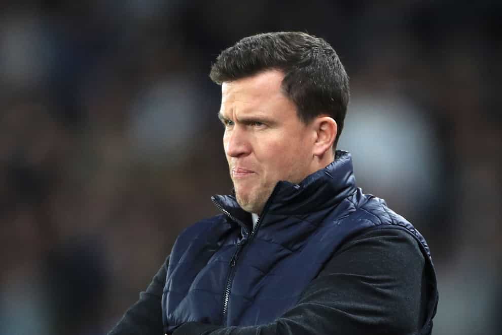 Exeter City manager Gary Caldwell during the Sky Bet League One match at Pride Park Stadium, Derby. Picture date: Tuesday October 25, 2022.