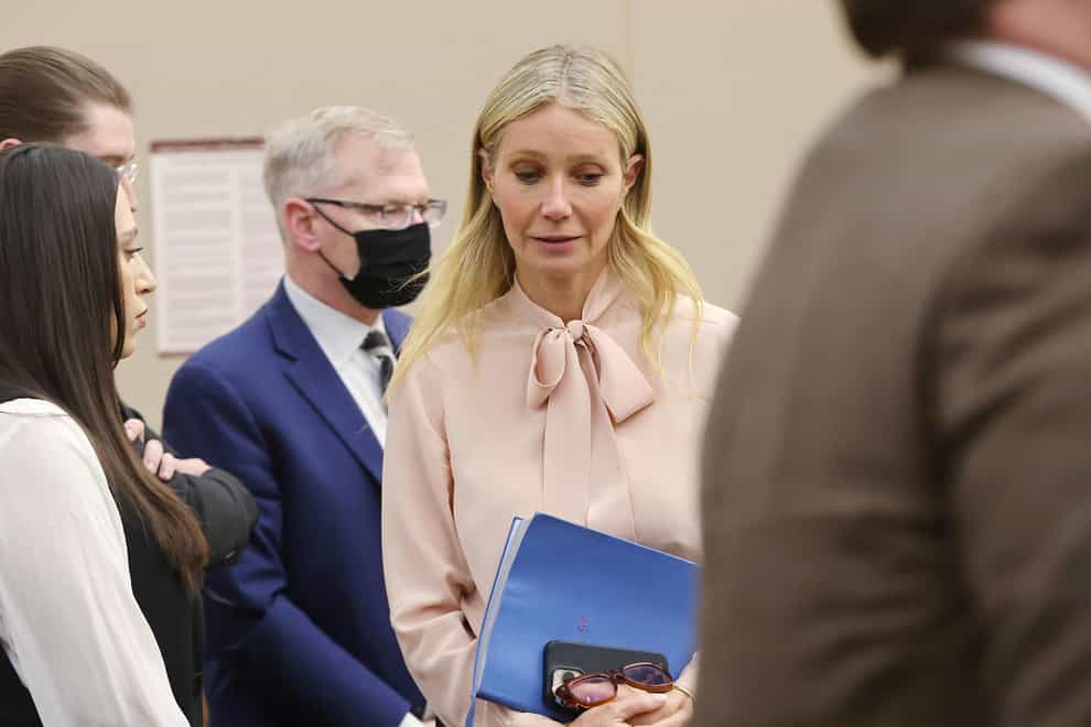 Gwyneth Paltrow’s daughter had ‘never seen her so shaken up’ after ski crash (Jeffrey D Allred/ AP)