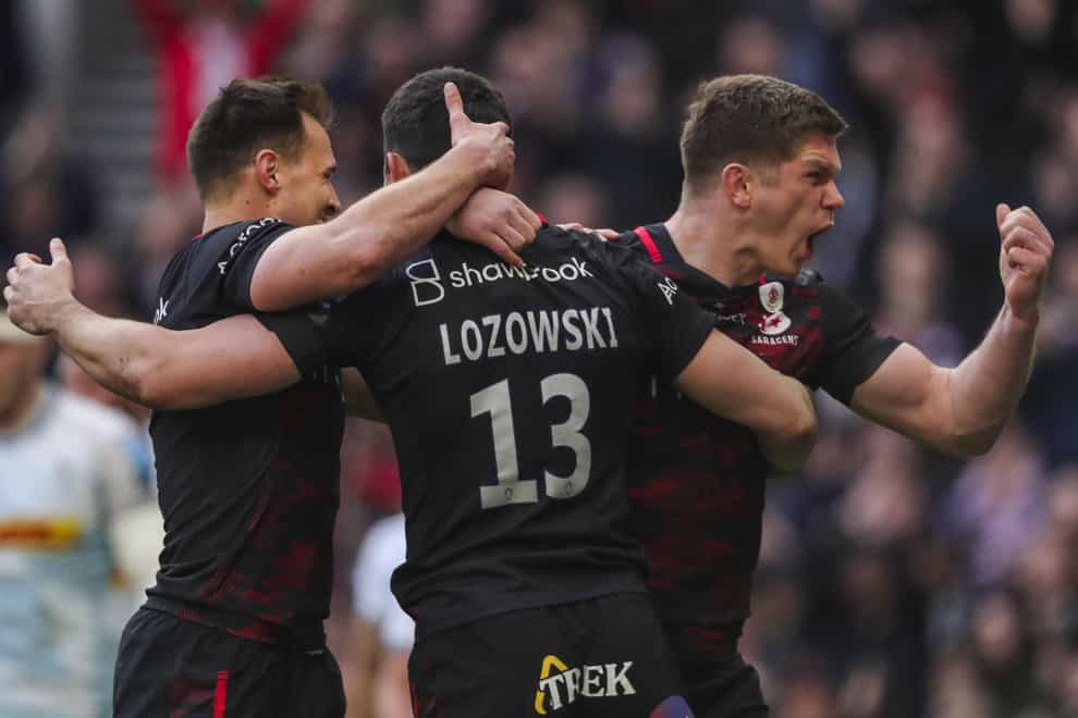 Saracens are the best team in England by ‘some distance’, according to Toby Booth (Ben Whitley/PA)