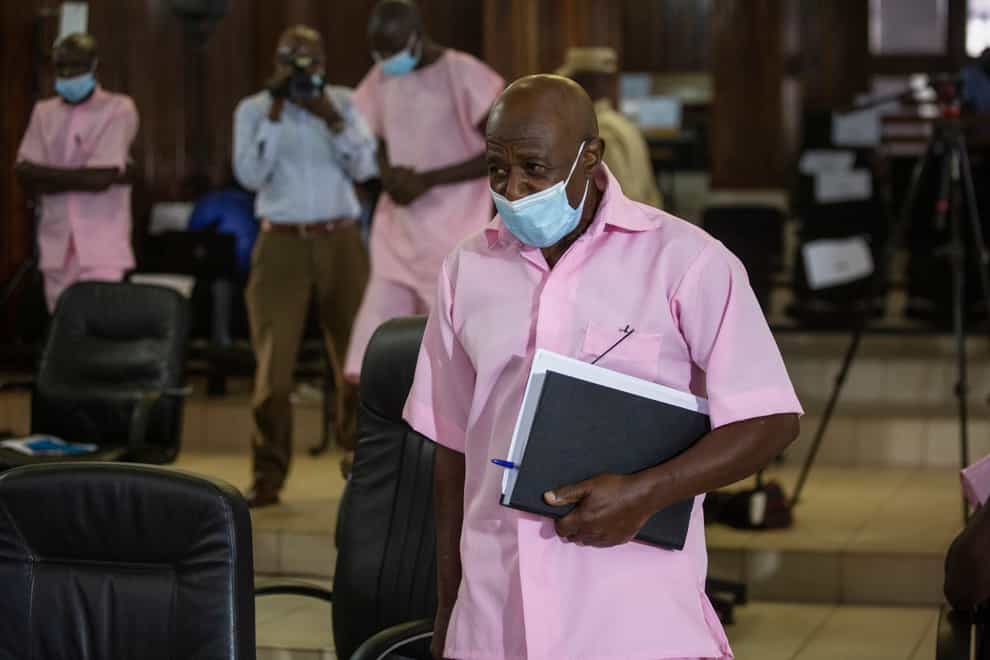 Paul Rusesabagina has returned to the US after being imprisoned in Rwanda (AP Photo/Muhizi Olivier, File)
