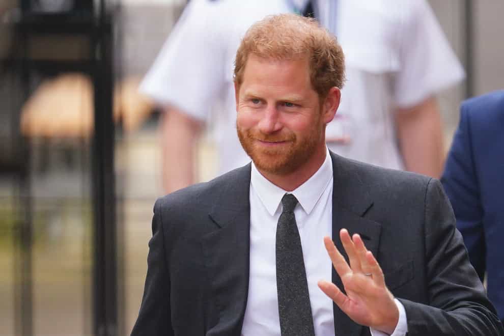 The Duke of Sussex returned to the Royal Courts of Justice in London as a hearing over his privacy claim against Associated Newspapers Limited draws to a close (Victoria Jones/PA)