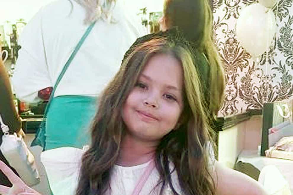 Nine-year-old Olivia Pratt-Korbel was shot at her home in Liverpool last August (family handout/PA)